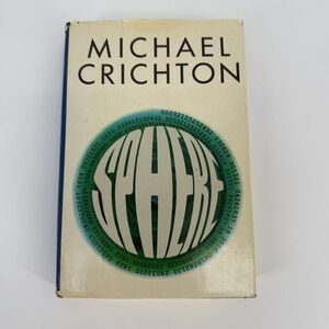 Sphere Michael Crichton 1987 BCE Book‎ Club Edition Hardcover w/ Dust Jacket